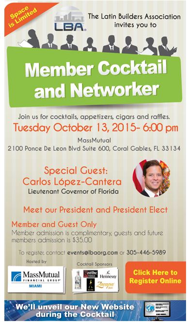 2015 Member Cocktail and Networker