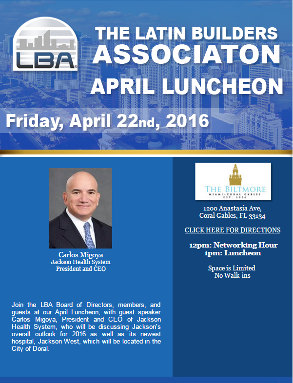April 22nd Luncheon