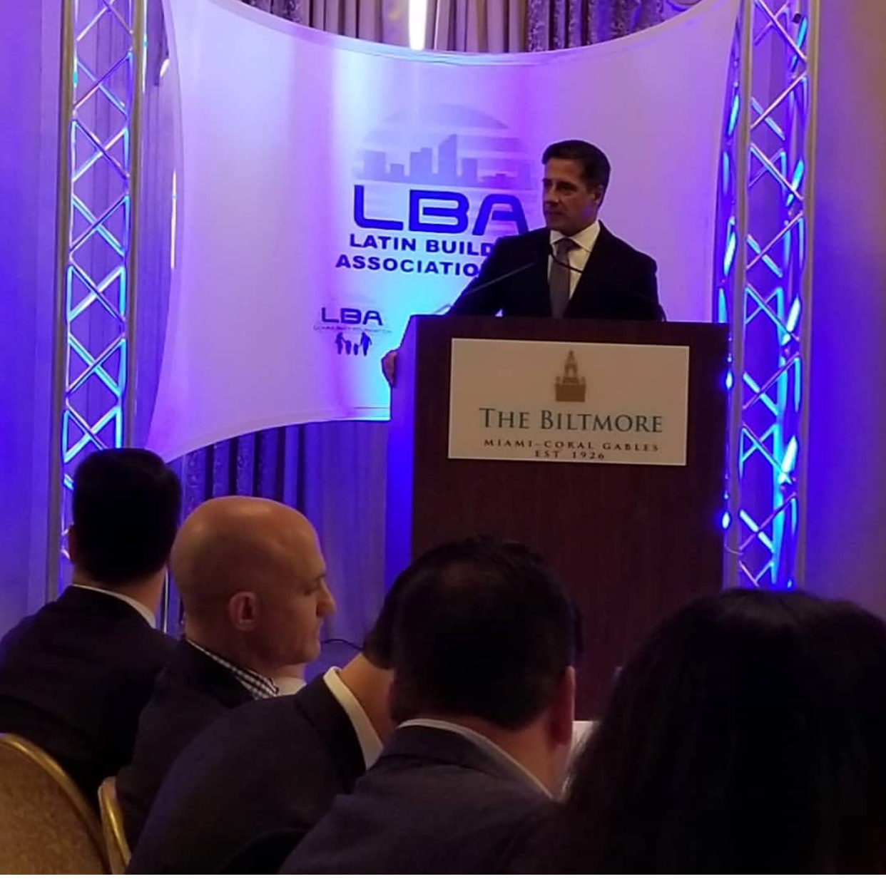 MDCPS Supt. Alberto Carvalho takes the stage at April luncheon